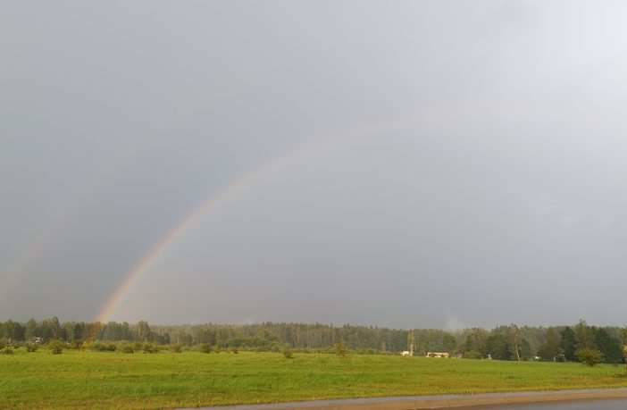 lietus vaivorykste