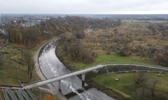 pėsčiųjų tiltas taurageje